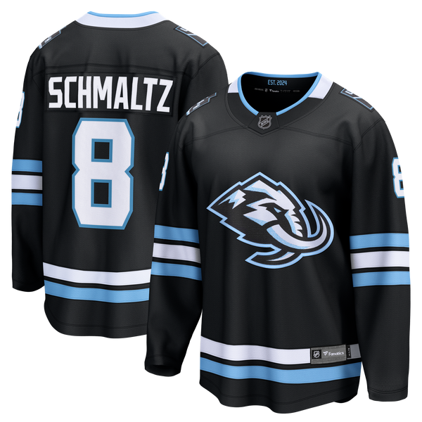Utah Mammoth Nick Schmaltz Black Home Breakaway Player Jersey