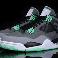 Sneakers, Green Colorway, Lace Up Design, Casual Gift for Sneaker Fans