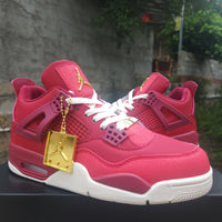 Mid Top Sneakers, Red Purple Gold Colorway, Lace Up Design, Casual Gift for Sneaker Fans
