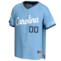 North Carolina Tar Heels Carolina Blue NIL Pick-A-Player Lightweight Baseball Jersey - Light Blue