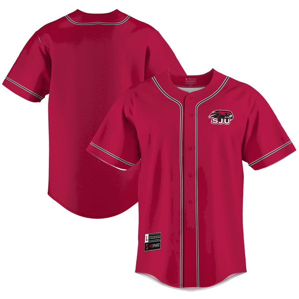 Saint Joseph's Hawks Lightweight Baseball Jersey - Blue