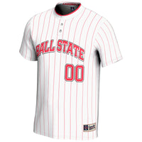 Ball State Cardinals NIL Pick-A-Player Lightweight Softball Jersey - White