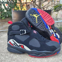 Sneakers, Black Red Silver Colorway, Lace Up Design, Casual Gift for Sneaker Fans