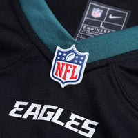 Philadelphia Eagles Jalen Hurts Black Alternate Game Jersey