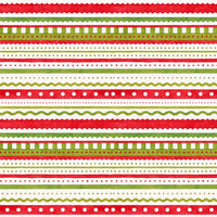 Red and Green Stripe Gift Wrap, Merry Strokes Christmas Wrapping Paper, Festive Dot Pattern Present Paper, Modern Holiday Present Packaging