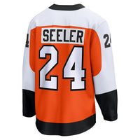 Philadelphia Flyers Nick Seeler Orange Home Breakaway Jersey