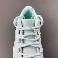 Low Top Sneakers, Green Colorway, Lace Up Design, Casual Gift for Sneaker Fans