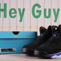 High Top Sneakers, Black Purple Colorway, Lace Up Design, Casual Gift for Sneaker Fans