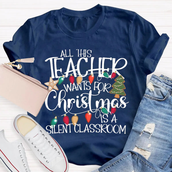 Festive Holiday Graphic Tee, Teacher Christmas Shirt, Adorable Educator Christmas T-Shirt, School Winter Holiday Top, Teacher