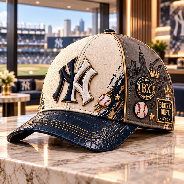 NYY Bronx Dept - Two-Tone Heritage Cap - main