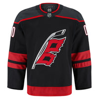 Carolina Hurricanes Black Home Authentic Pro Custom Jersey