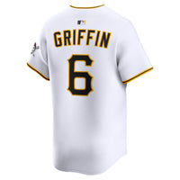 Pittsburgh Pirates Konnor Griffin White Home Limited Jersey