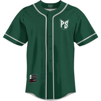 Portland State Vikings Lightweight Baseball Jersey - Green