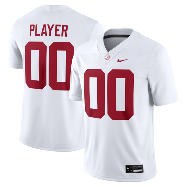 Alabama Crimson Tide NIL Pick-A-Player Game Jersey - White