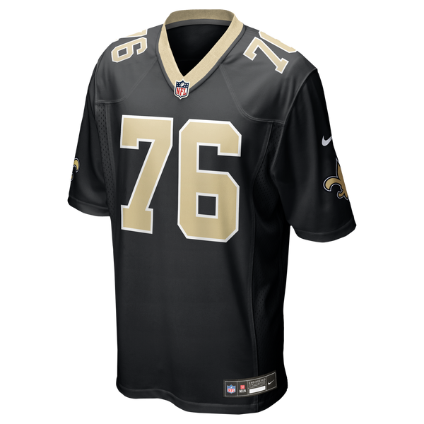 New Orleans Saints Will Clapp Black Team Game Jersey