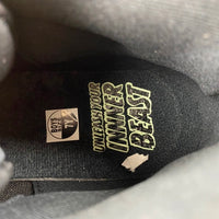 Low Top Sneakers, Black Green Colorway, Lace Up Design, Casual Gift for Sneaker Fans