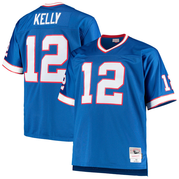 Buffalo Bills Jim Kelly Royal Big & Tall 1990 Retired Player Replica Jersey