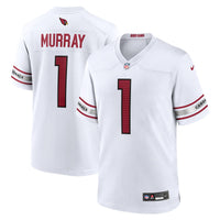 Arizona Cardinals Kyler Murray White Game Player Jersey