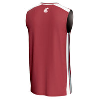 Washington State Cougars Spirit Basketball Jersey - Crimson