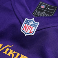Minnesota Vikings Jordan Addison Purple Game Jersey