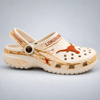 TEX Steerhead - Burnt Orange Mark on Ivory Clogs