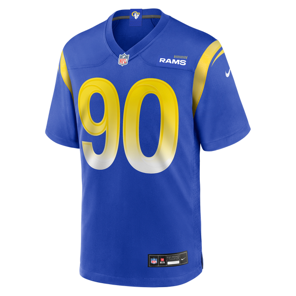 Los Angeles Rams Tyler Davis Royal Team Game Jersey