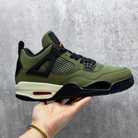 Mid Top Sneakers, Green Colorway, Lace Up Design, Casual Gift for Sneaker Fans