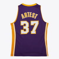 Los Angeles Lakers Ron Artest 2009 Dark Authentic Jersey - Purple
