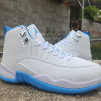 High Top Sneakers, White Colorway, Lace Up Design, Casual Gift for Sneaker Fans