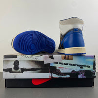 High Top Sneakers, Blue White Black Purple Colorway, Lace Up Design, Casual Gift for Sneaker Fans