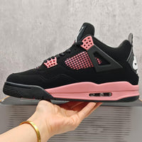 Mid Top Sneakers, Pink Colorway, Lace Up Design, Casual Gift for Sneaker Fans
