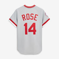 Cincinnati Reds Pete Rose Gray 1976 Authentic Jersey