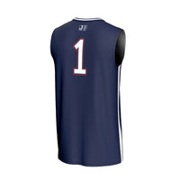 #1 Jackson State Tigers Lightweight Basketball Fashion Jersey - Royal