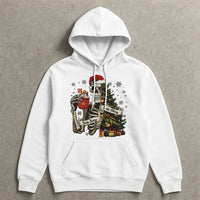 Skeleton Tree Sweater, Sorta Merry Sorta Scary Hoodie, Spooky Holiday Hoodie, Creepy Xmas Sweatshirt, Humorous Spooky Christmas Graphic Hoodie