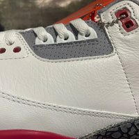 Sneakers, White Red Colorway, Lace Up Design, Casual Gift for Sneaker Fans