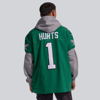 Philadelphia Eagles Jalen Hurts Kelly Green Alternate Elite Jersey