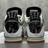 Mid Top Sneakers, White Black Colorway, Lace Up Design, Casual Gift for Sneaker Fans