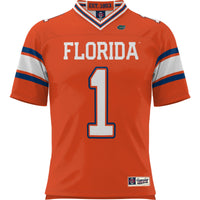 #1 Florida Gators Football Jersey - Orange