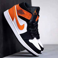 Mid Top Sneakers, Black Colorway, Lace Up Design, Casual Gift for Sneaker Fans