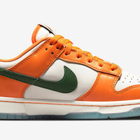 Low Top Sneakers, White Orange Colorway, Lace Up Design, Casual Gift for Sneaker Fans