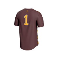 Lightweight Soccer Fashion Jersey Maroon #1 Arizona State Sun Devils