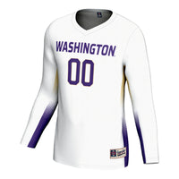 Washington Huskies NIL Lightweight Volleyball Jersey - White