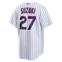 Chicago Cubs Seiya Suzuki White Home Replica Jersey
