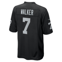 Las Vegas Raiders Quay Walker Black Team Game Jersey