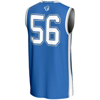 #56 Seton Hall Pirates Lightweight Basketball Jersey - Blue
