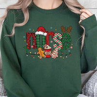 Gingerbread Nurse Sweatshirt, Christmas Nurse Sweatshirt, Holiday RN Crewneck Sweatshirt, Adorable Nursing School Graduation Present for Her