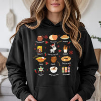 Festive Tamales Holiday Sweatshirt, Mexican Christmas Hoodie, Latina Feliz Navidad Pullover, Hispanic Culture Xmas Sweater Present