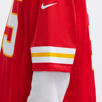 Kansas City Chiefs Chris Jones Red Game Jersey