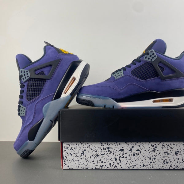 Retro Low Top Sneakers, Purple Colorway, Leather Footwear, Lace Up Design, Casual Gift for Sneaker Fans