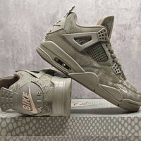Mid Top Sneakers, Green Colorway, Lace Up Design, Casual Gift for Sneaker Fans